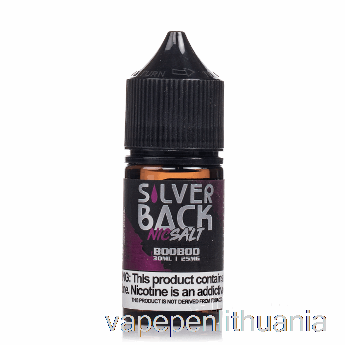 Booboo - Silverback Juice Co. Druskos - 30ml 45mg Vape Skysčio